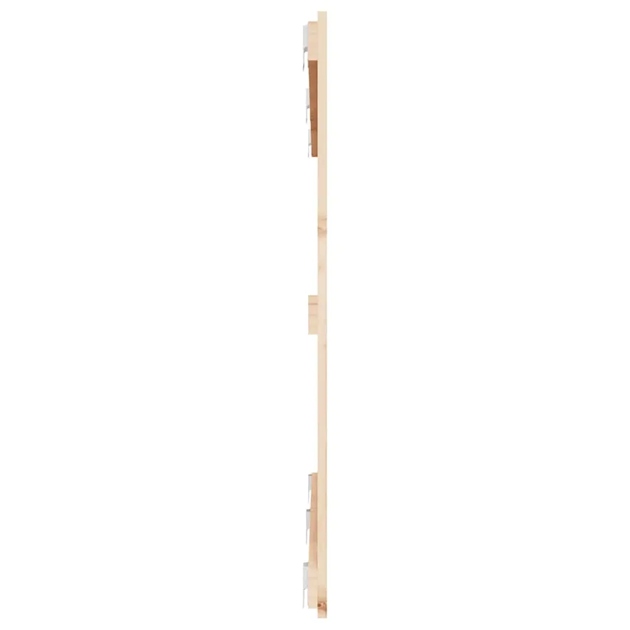 Tête de lit murale 147x3x90 cm Bois massif de pin - 5