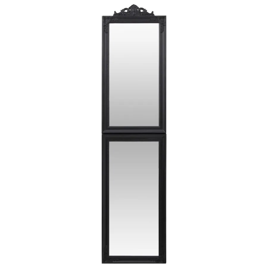 Miroir sur pied Noir 50x200 cm - 3
