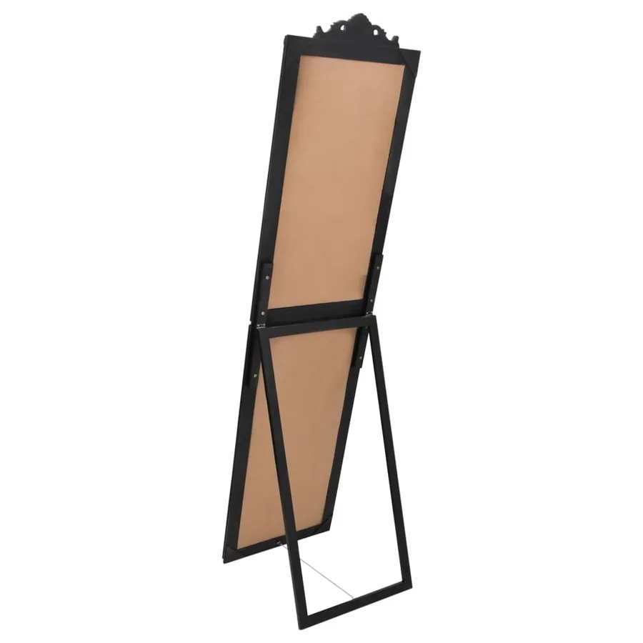 Miroir sur pied Noir 50x200 cm - 4