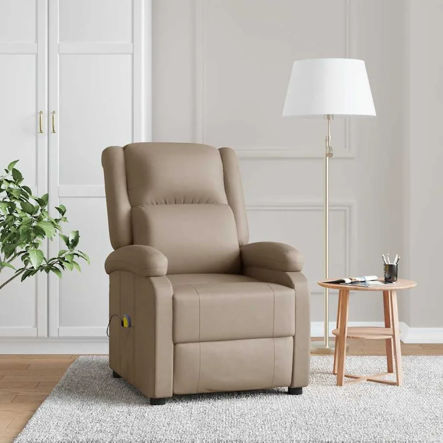 Fauteuil de massage Cappuccino Similicuir