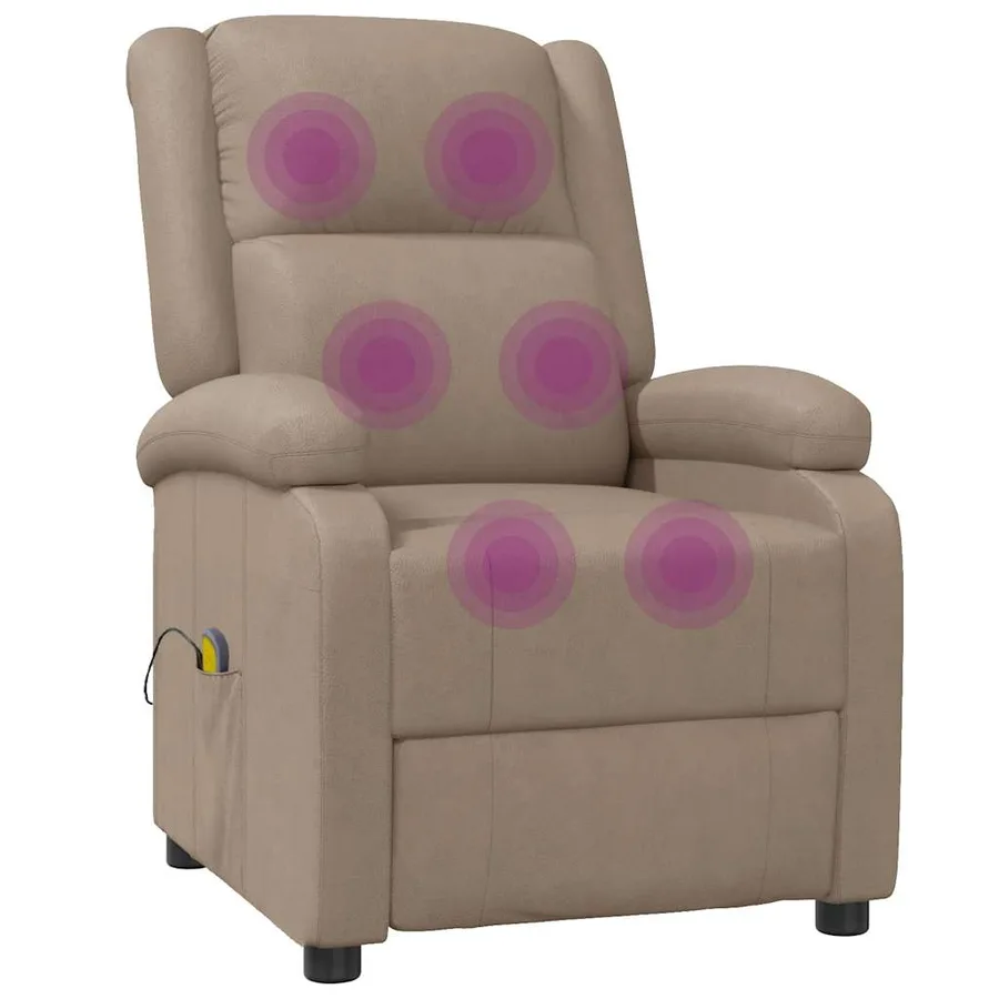 Fauteuil de massage Cappuccino Similicuir - 7