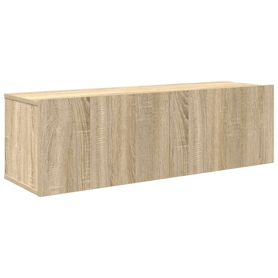 Ensemble de meubles TV 4 pcs Chêne sonoma Bois d'ingénierie - 5