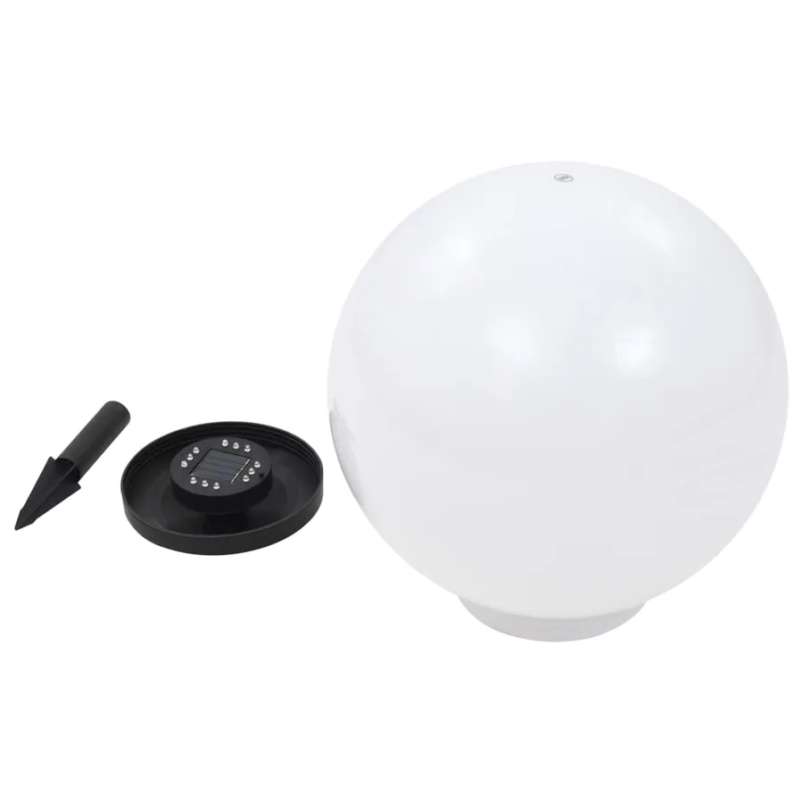 Lampes solaires sphériques LED de jardin 2 pcs 40 cm RVB - 10