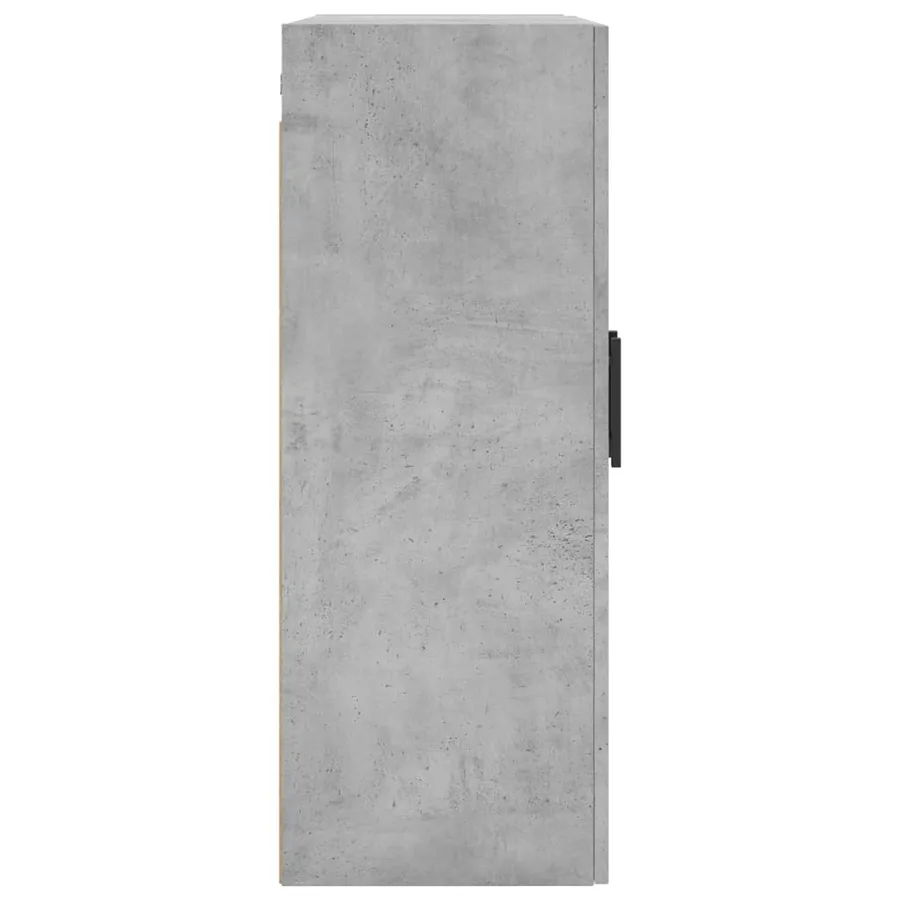 Armoires murales 2 pcs gris béton 69,5x34x90 cm - 7