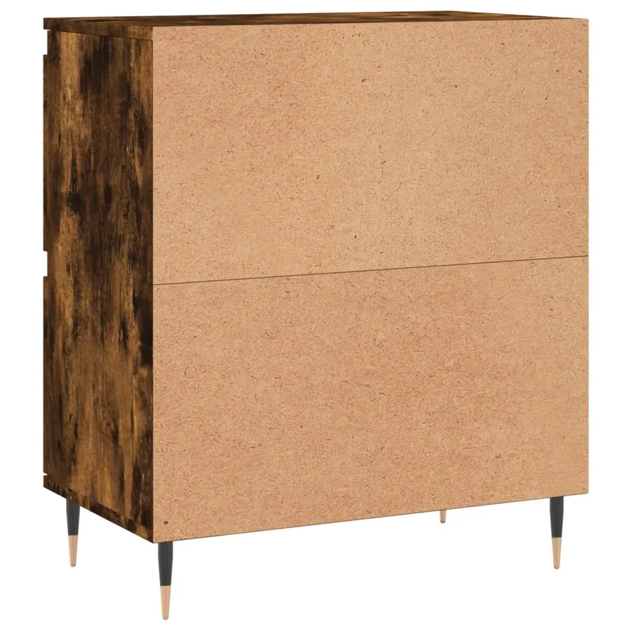 Buffets 3 pcs Chêne fumé Bois d'ingénierie - 8