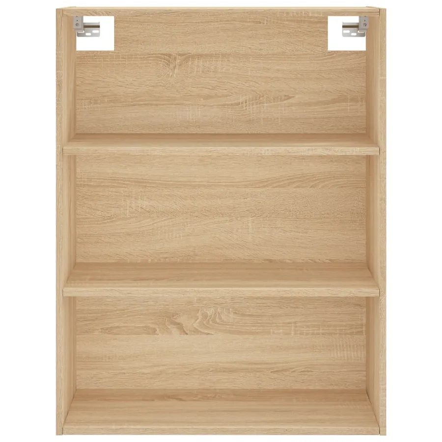 Buffet haut Chêne sonoma 69,5x34x180 cm Bois d'ingénierie - 6