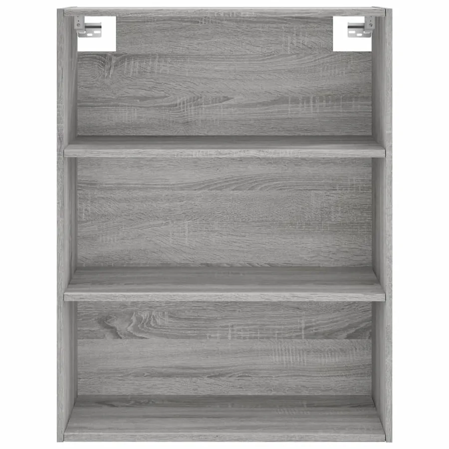 Buffet haut Sonoma gris 69,5x34x180 cm Bois d'ingénierie - 6