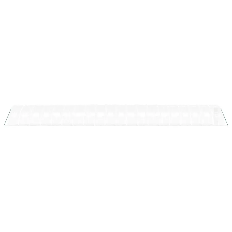 Serre avec cadre en acier blanc 80 m² 20x4x2 m - 5