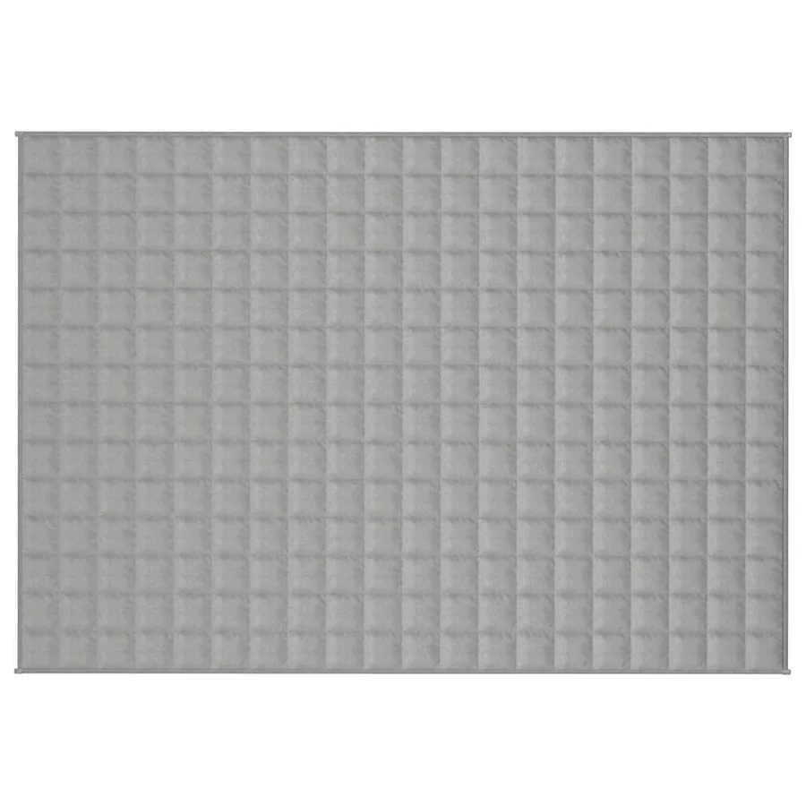 Couverture lestée Gris 140x200 cm 10 kg Tissu - 3