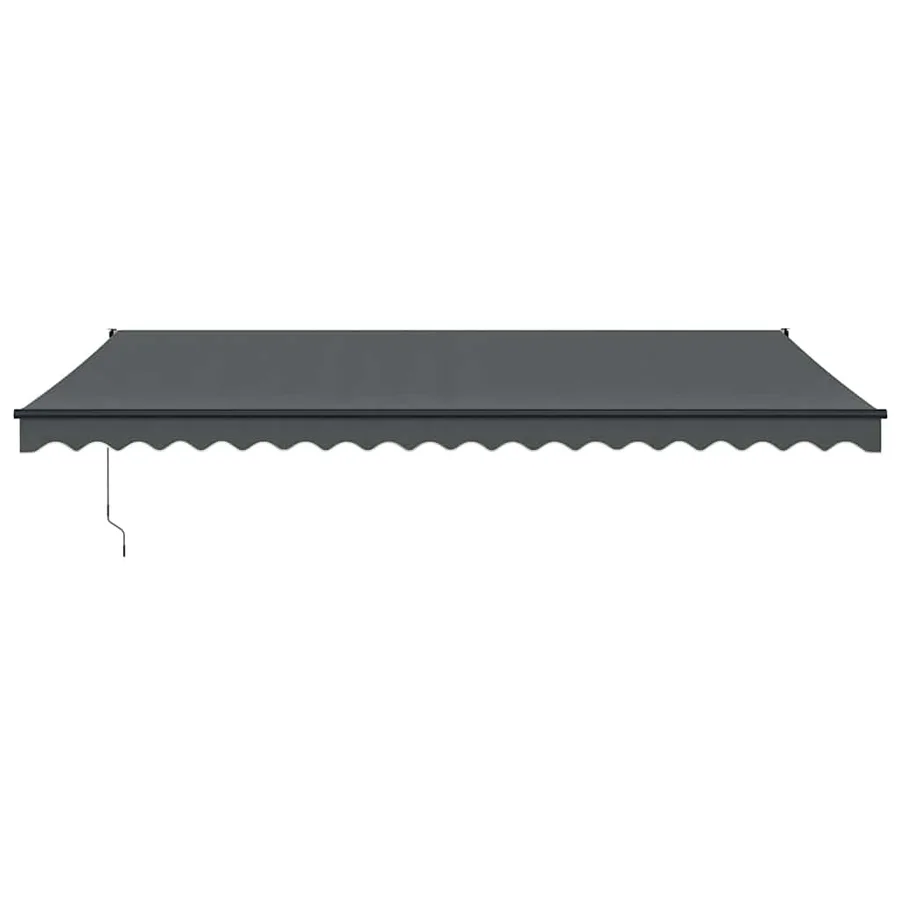 Auvent rétractable automatique anthracite 5x3 m - 3