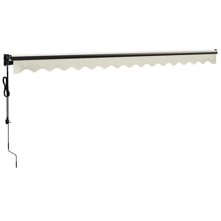 Auvent rétractable automatique crème 4x3 m - 4