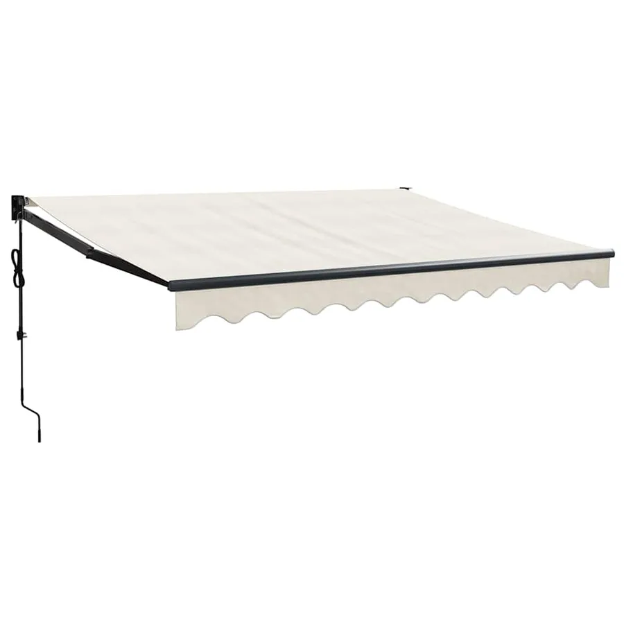 Auvent rétractable automatique crème 3x2,5 m - 2