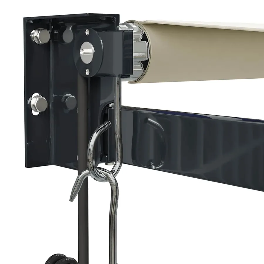 Auvent rétractable automatique crème 3x2,5 m - 7