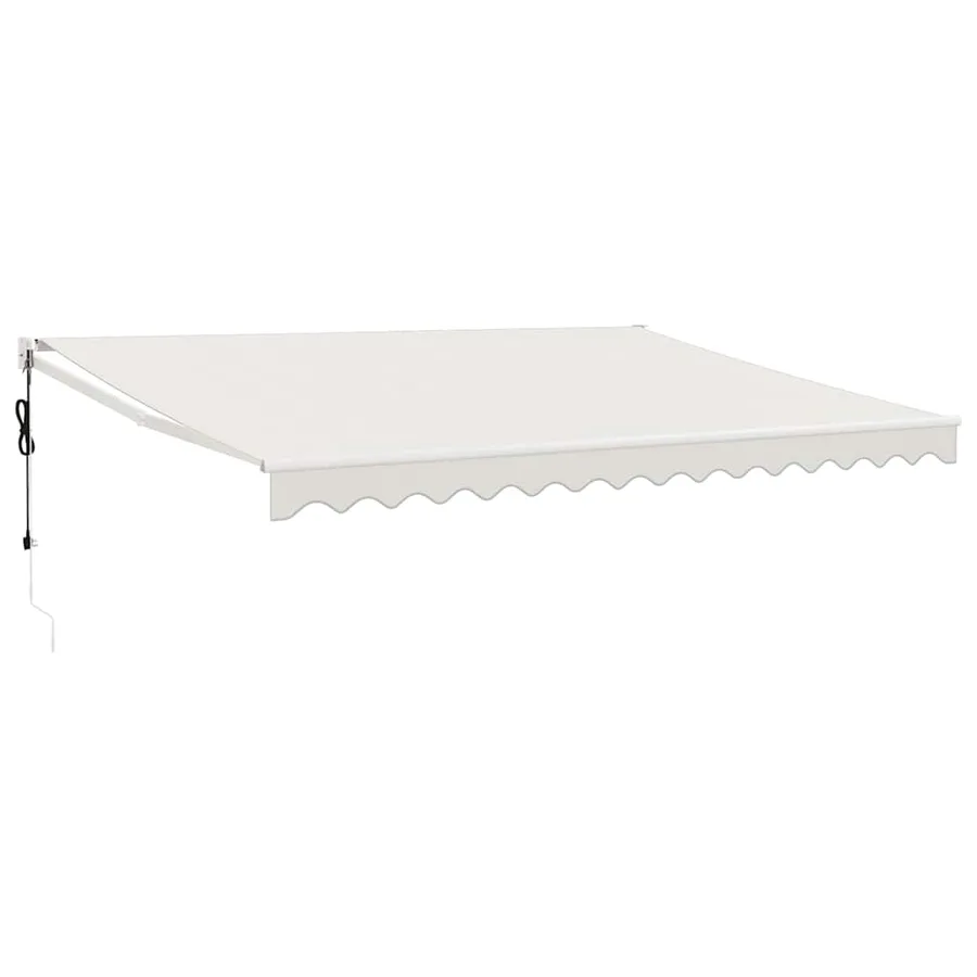 Auvent rétractable automatique crème 4x3 m - 2