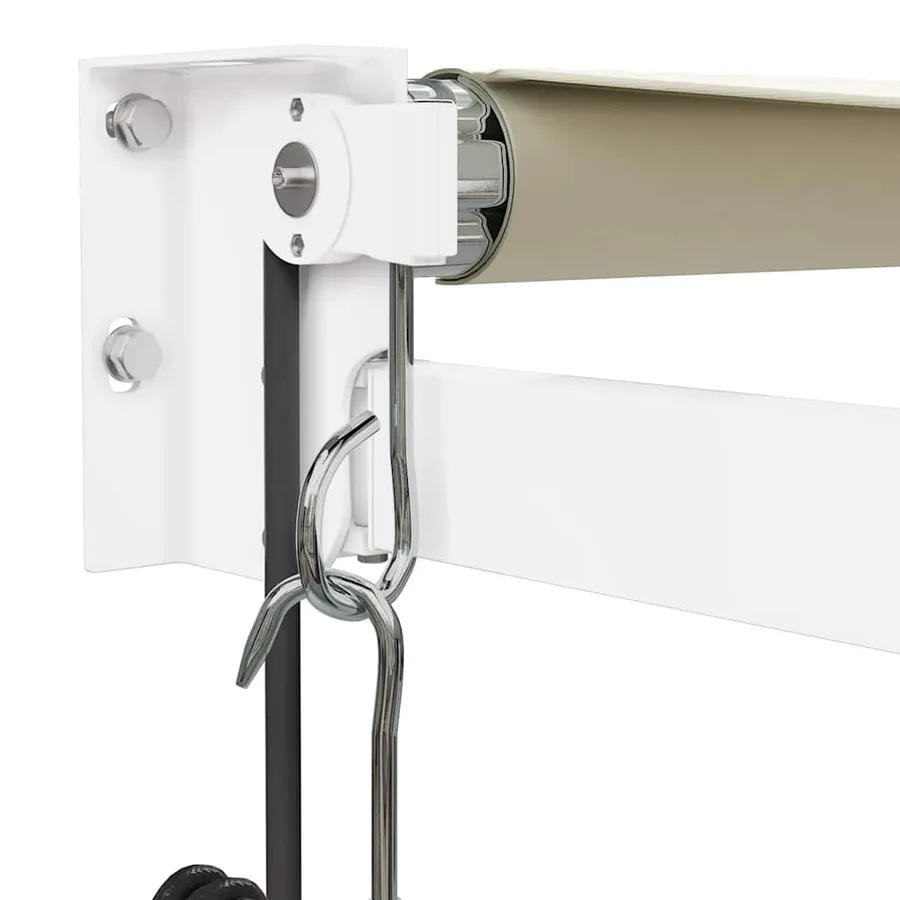 Auvent rétractable automatique crème 4x3 m - 7