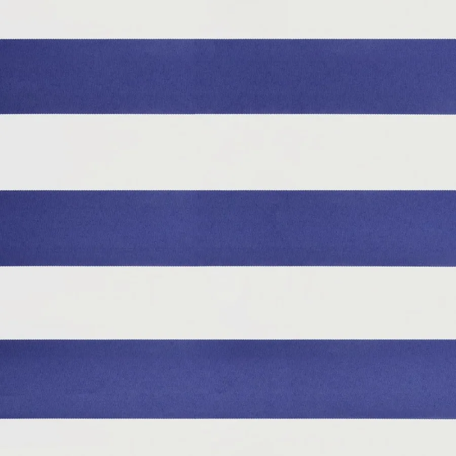 Auvent rétractable automatique bleu et blanc 4x3 m - 9