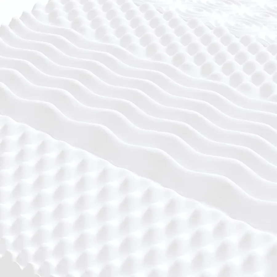 Lit de jour avec lit gigogne et matelas bleu 100x200 cm velours - 9