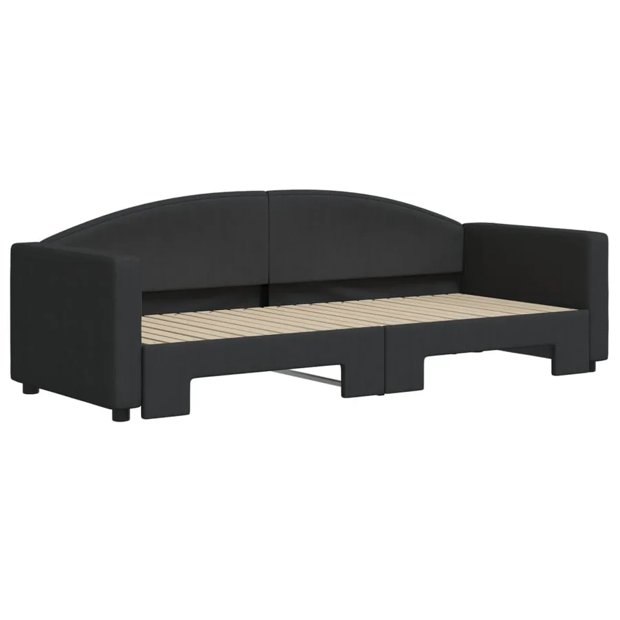 Lit de jour avec gigogne sans matelas 80x200 cm - 3