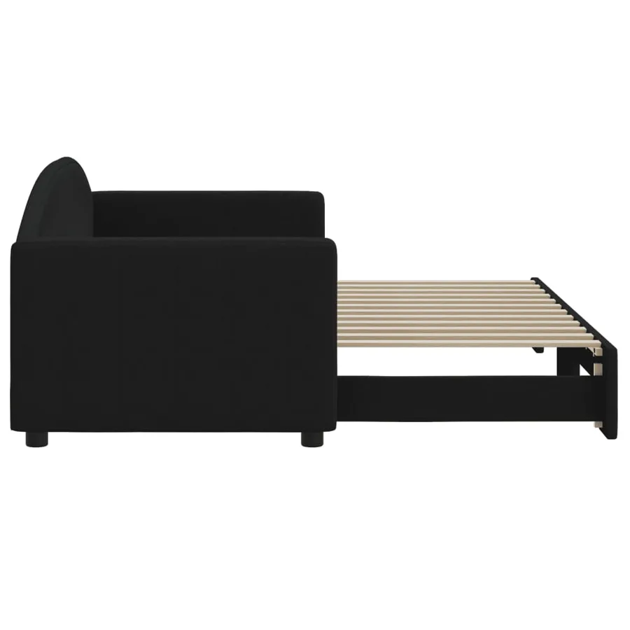 Lit de jour avec gigogne sans matelas 80x200 cm - 4