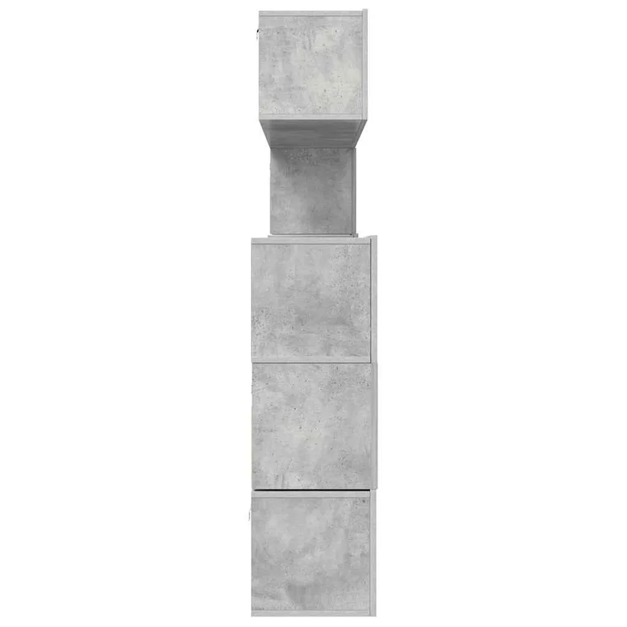 Ensemble de meubles TV 8 pcs Gris béton Bois d'ingénierie - 8