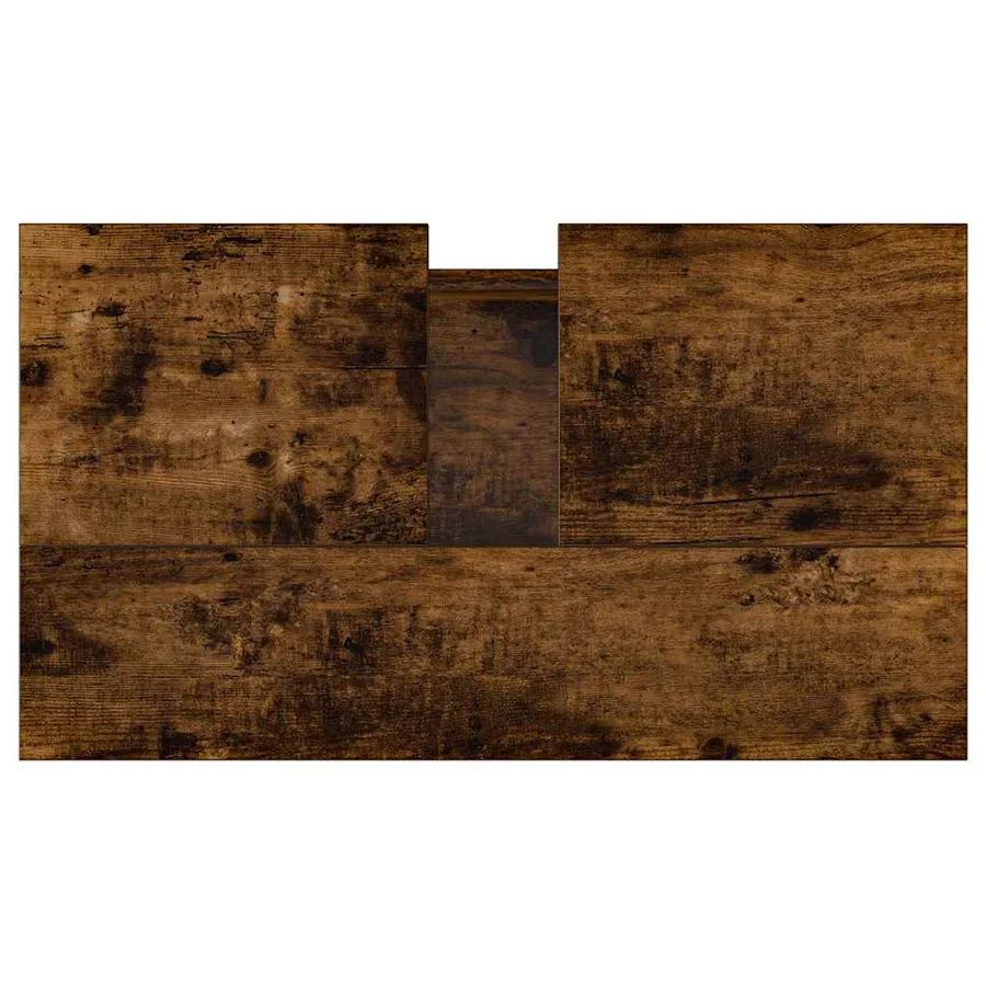 Armoire de bain blanc brillant 58x33x60 cm bois d'ingénierie - 8