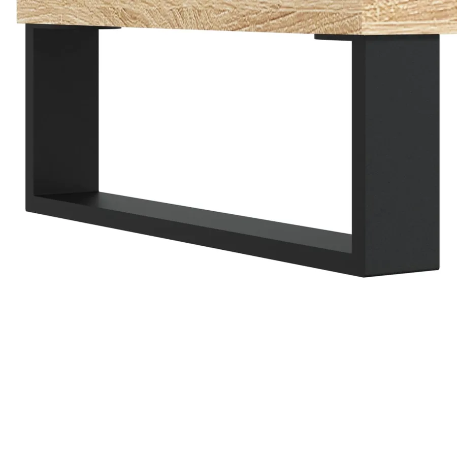 Buffet chêne sonoma 40x35x70 cm bois d'ingénierie - 9