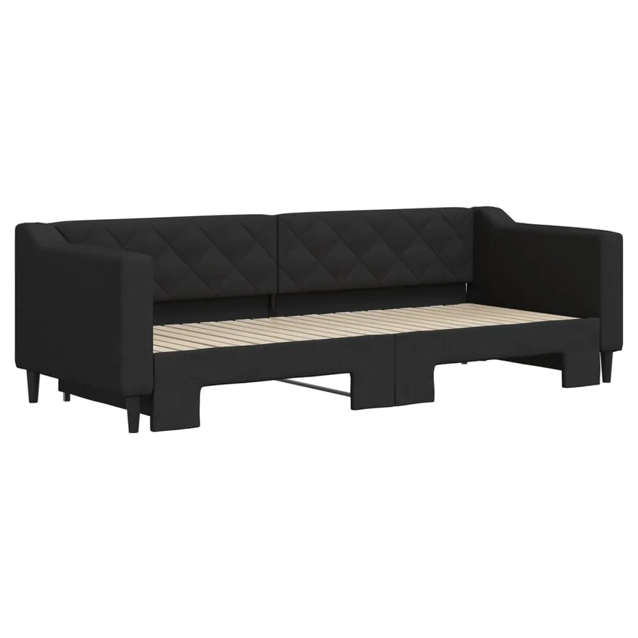 Lit de jour avec gigogne sans matelas 80x200 cm - 3