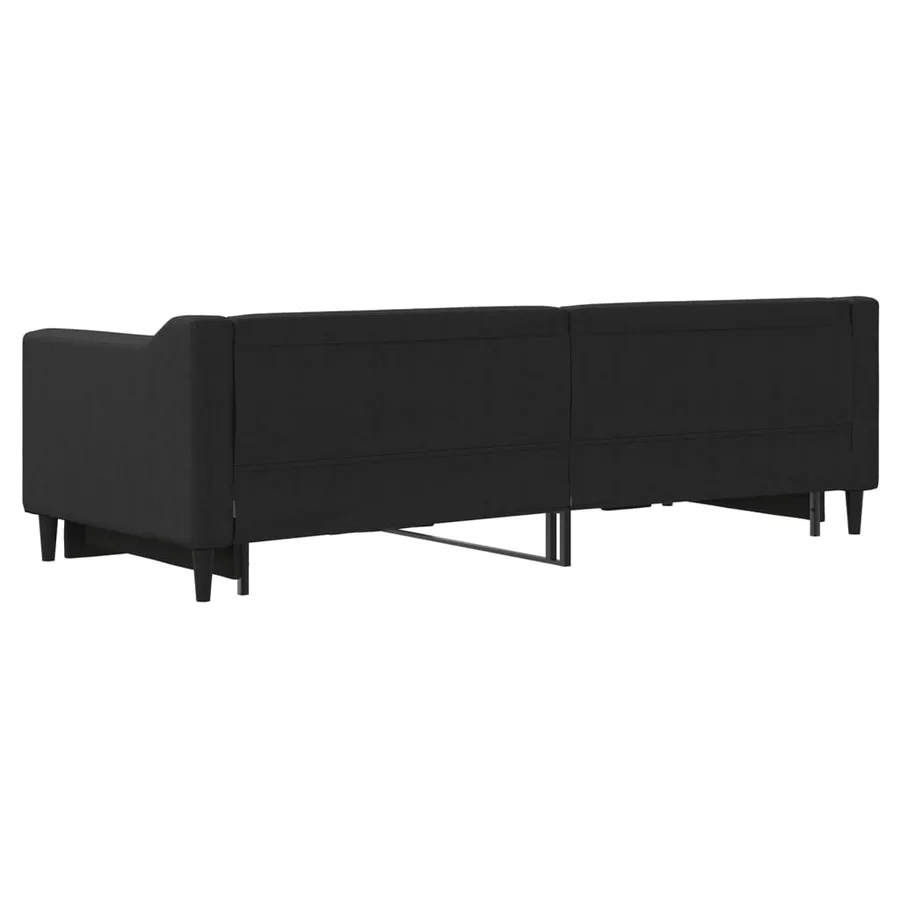 Lit de jour avec gigogne sans matelas 80x200 cm - 9
