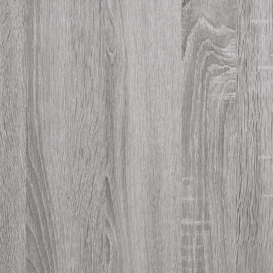 Table basse sonoma gris 80x80x36,5 cm bois d'ingénierie - 8
