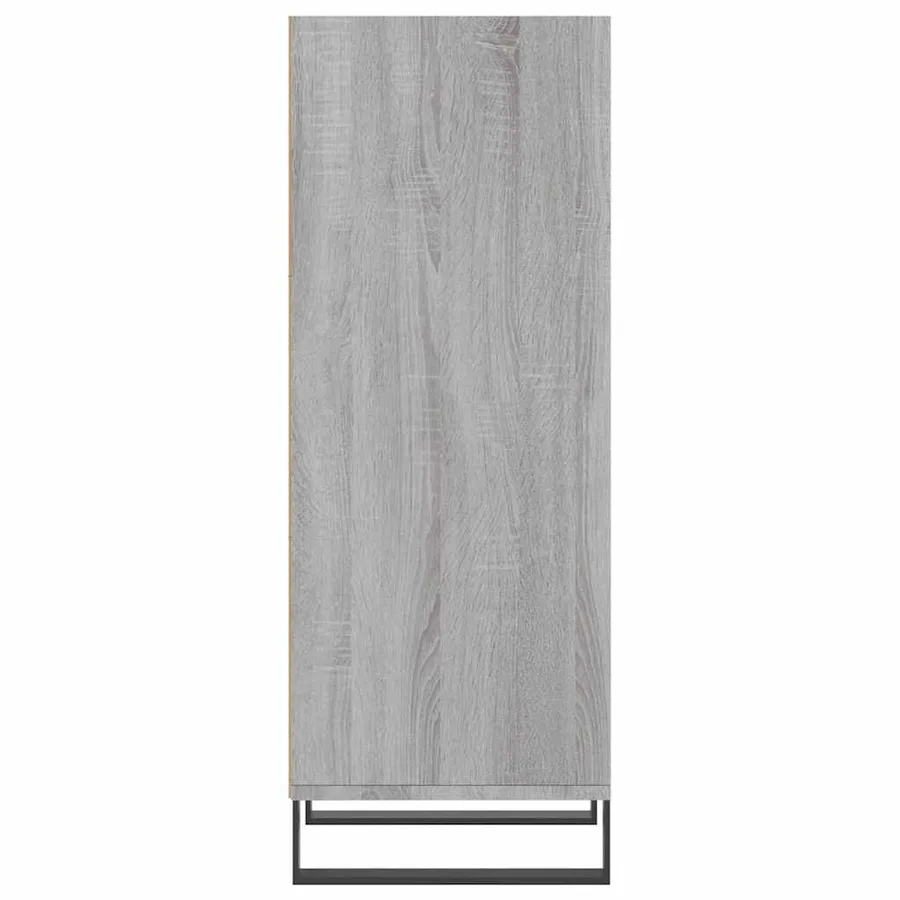 Buffet sonoma gris 34,5x32,5x90 cm bois d'ingénierie - 5