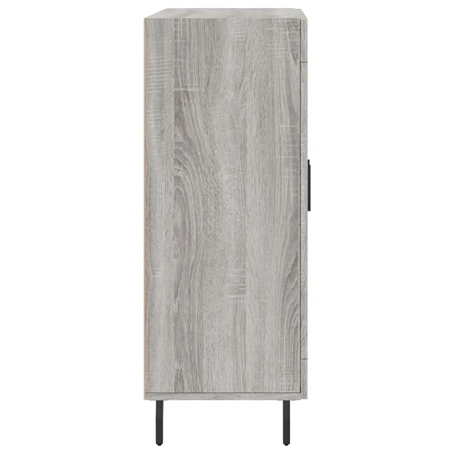 Buffet sonoma gris 69,5x34x90 cm bois d'ingénierie - 7