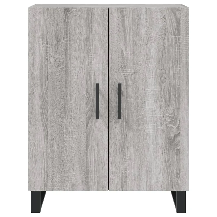 Buffet sonoma gris 69,5x34x90 cm bois d'ingénierie - 5