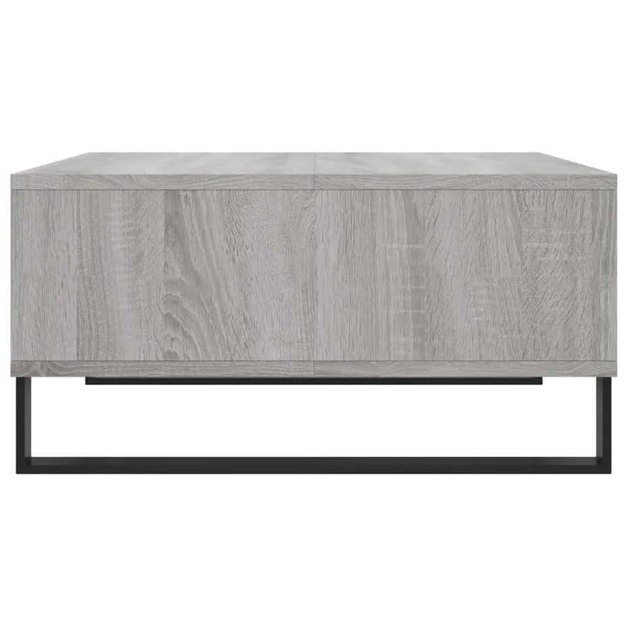 Table basse sonoma gris 60x60x30 cm bois d'ingénierie - 5