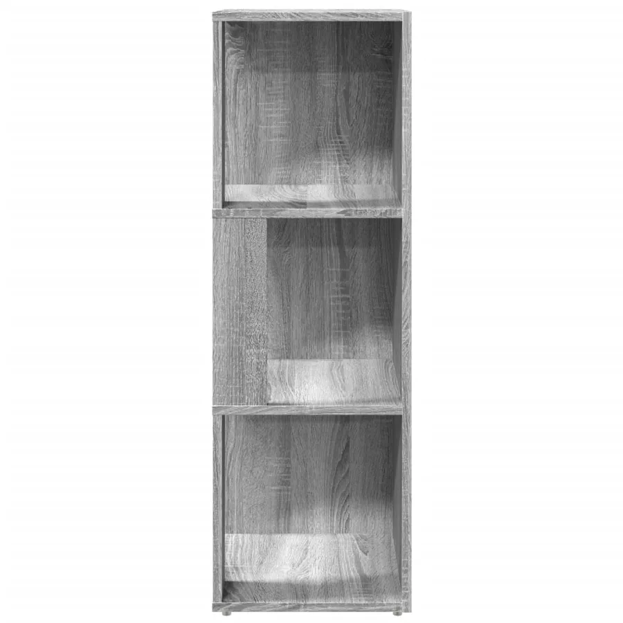 Armoire d'angle Sonoma gris 33x33x100 cm Bois d'ingénierie - 4