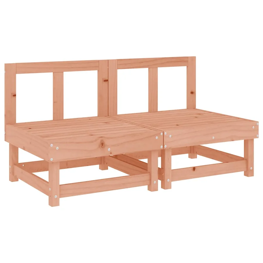 Canapés centraux avec coussins 2 pcs bois massif douglas - 3