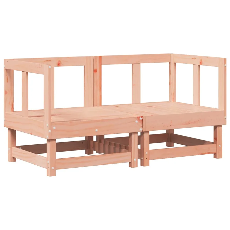 Canapés d'angle avec coussins 2 pcs bois massif douglas - 3