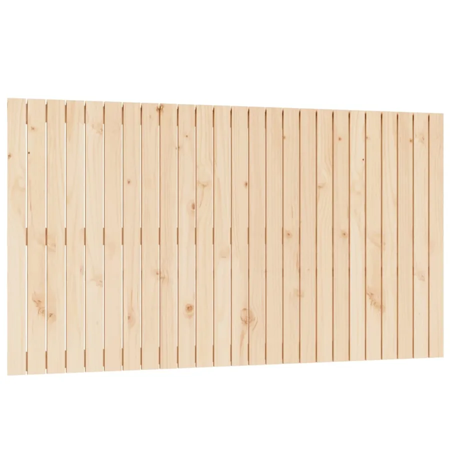 Tête de lit murale 159,5x3x90 cm Bois massif de pin - 2