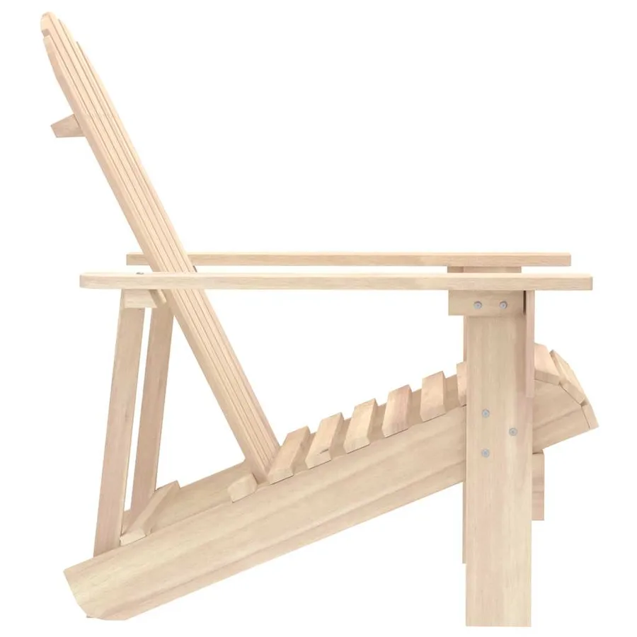 Chaise de jardin Adirondack bois de sapin massif - 3