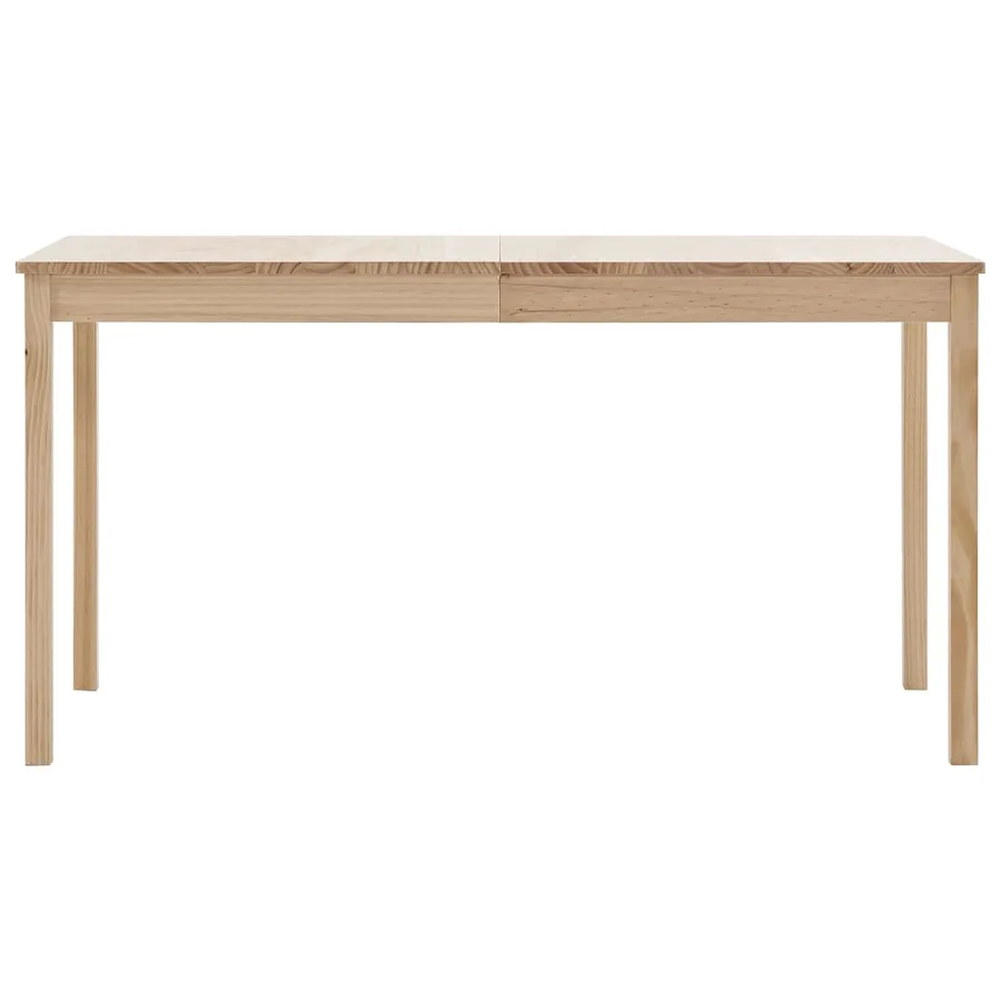 Table de salle à manger 140 x 70 x 73 cm Pin - 2