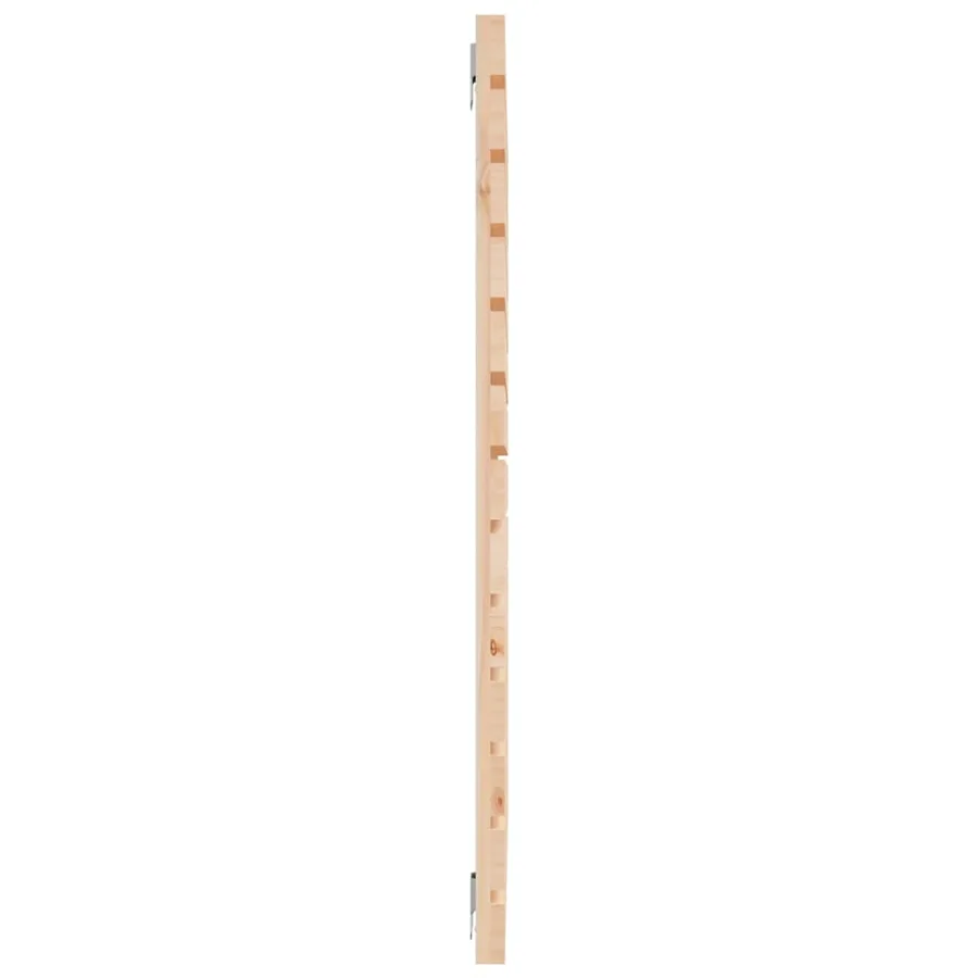 Tête de lit murale 96x3x91,5 cm Bois massif de pin - 5