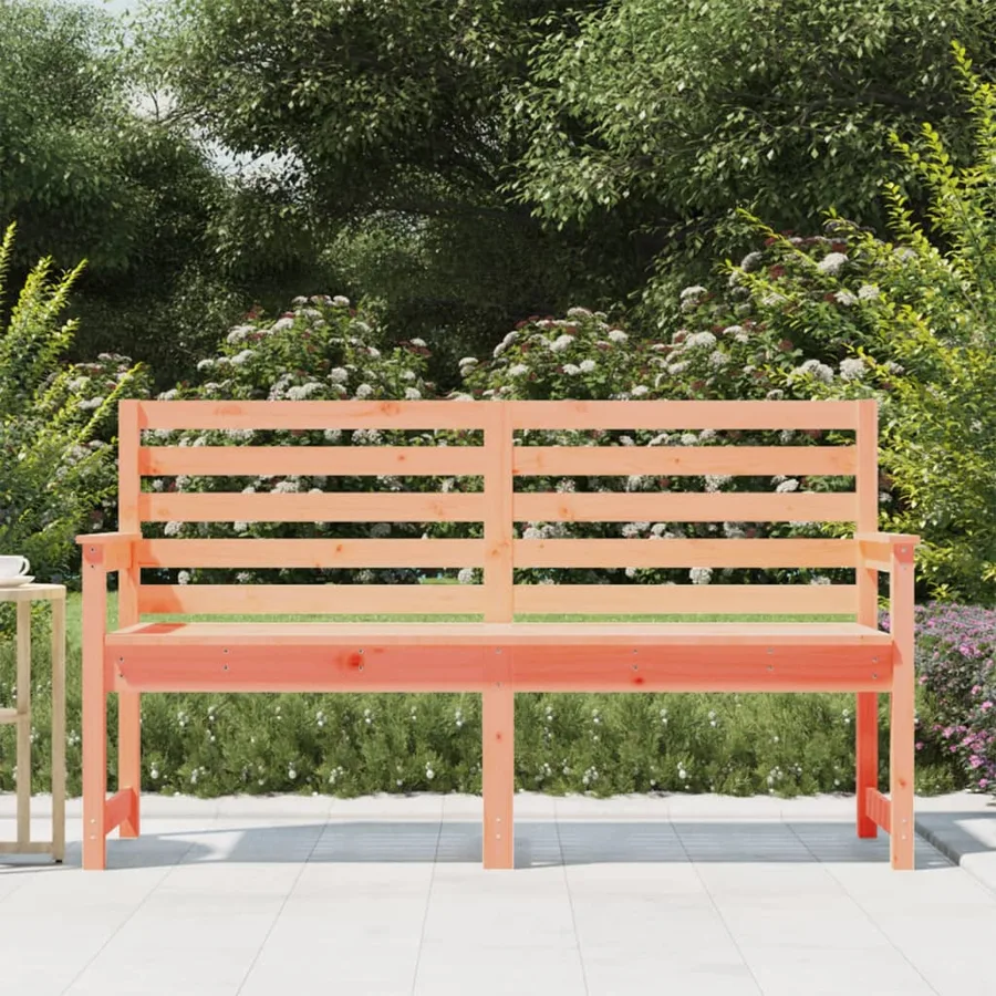 Banc de jardin 159,5x48x91,5 cm bois massif de douglas - 3