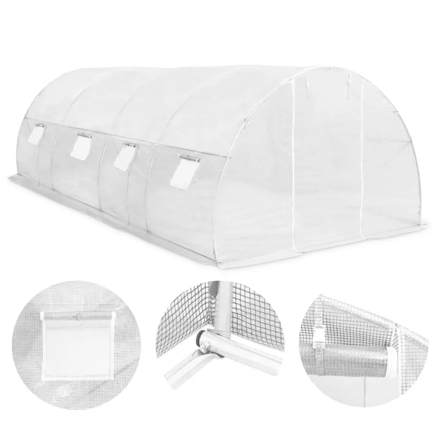 Serre 18 m² 600x300x200 cm - 6