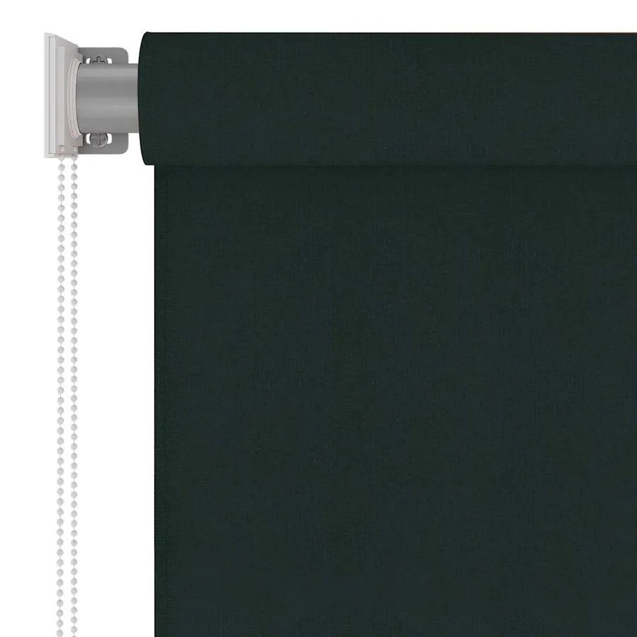 Store roulant d'extérieur 65 (l) x 230 (H) cm HDPE vert foncé - 3