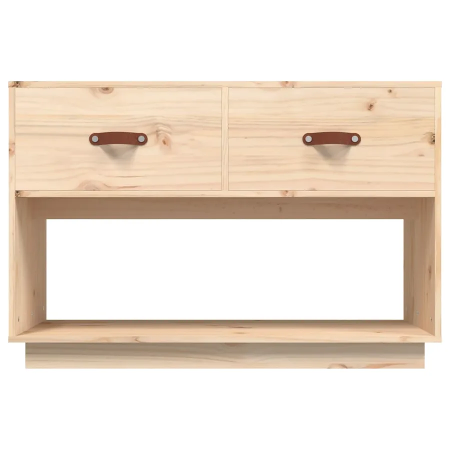 Meuble TV 90x40x60 cm Bois de pin massif - 6