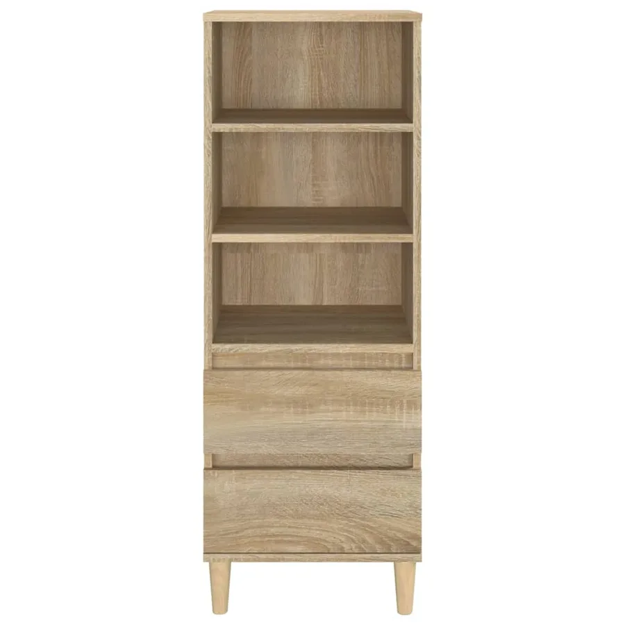 Buffet haut Chêne sonoma 40x36x110 cm Bois d'ingénierie - 3