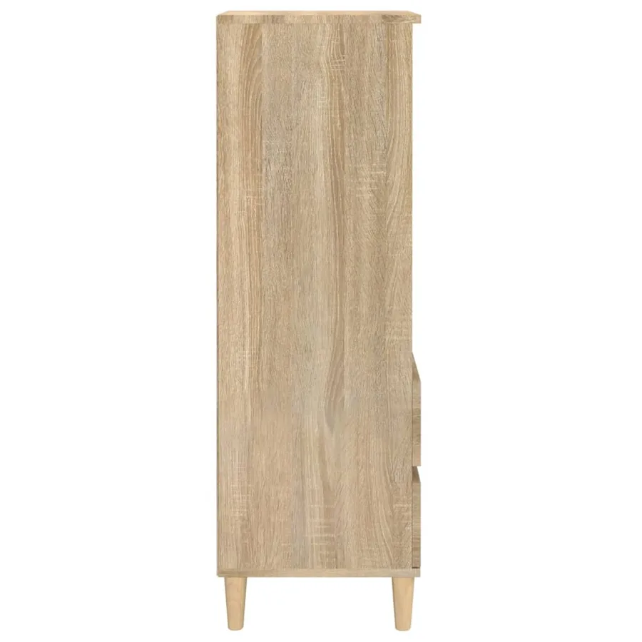 Buffet haut Chêne sonoma 40x36x110 cm Bois d'ingénierie - 5