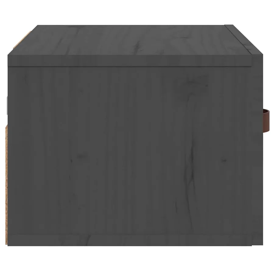 Tables de chevet murales 2 pcs Gris 40x29,5x22 cm - 7