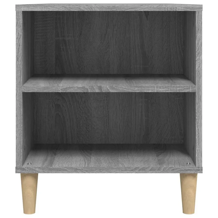 Meuble TV Sonoma gris 102x44,5x50 cm Bois d'ingénierie - 8