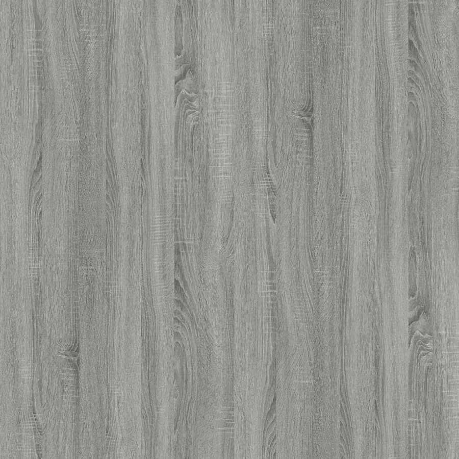 Table de chevet Sonoma gris 50x46x50 cm Bois d'ingénierie - 8