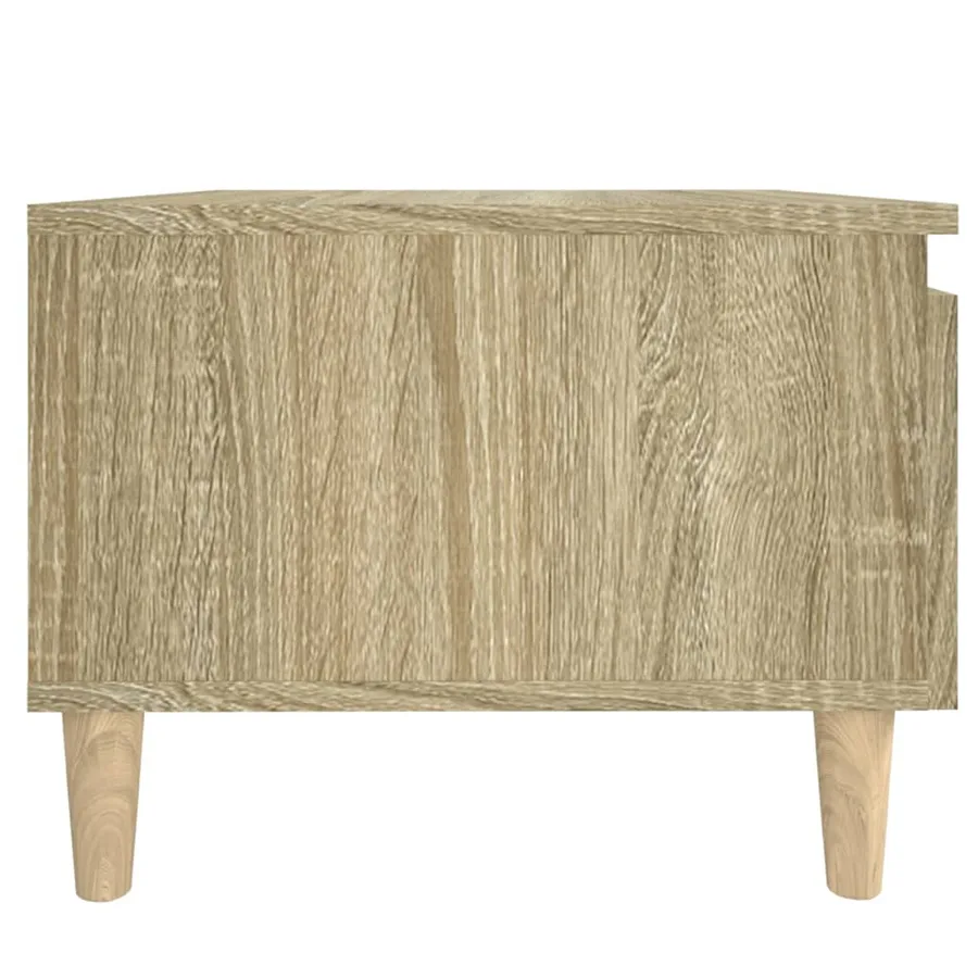 Table d'appoint Chêne sonoma 50x46x35 cm Bois d'ingénierie - 8